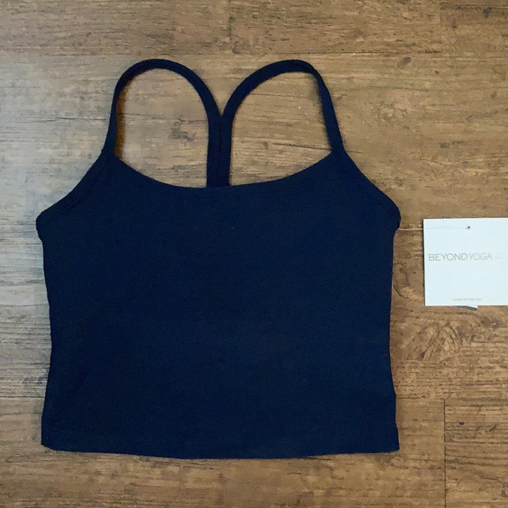Beyond Yoga Spacedye Slim Racerback Crop Top XS